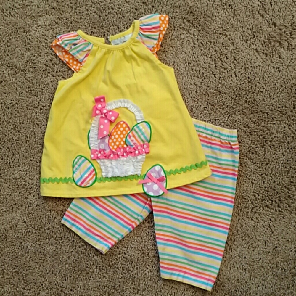 NWOT-Rare Editions 2-piece matching Easter set